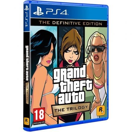 Take Two Grand Theft Auto: The Trilogy - The Definitive Edition para Sony PlayStation 4 (PS4) Take Two Grand Theft Auto: The Trilogy - The Definitive Edition para Sony PlayStation 4 (PS4)